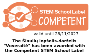 Stem School label Competent